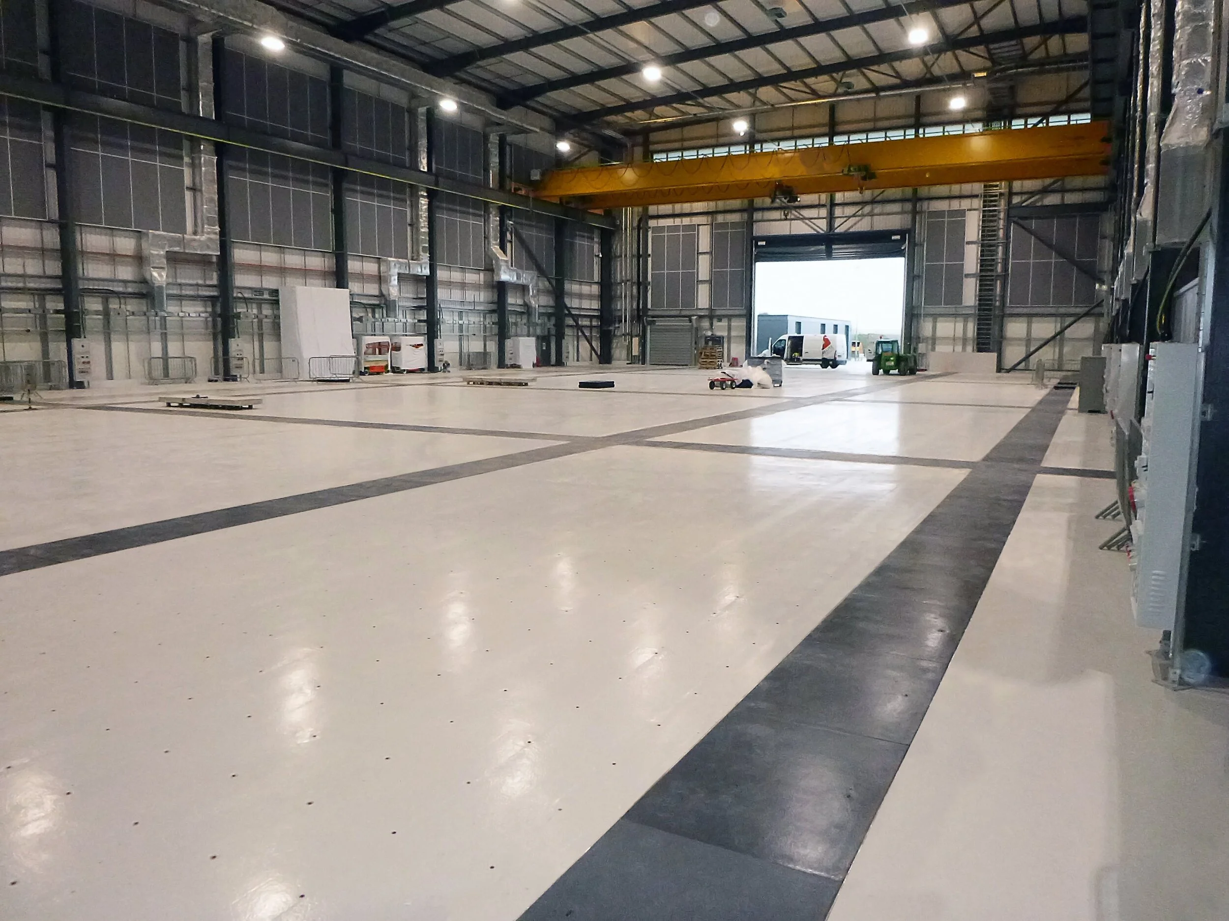 Fibrelite provided a bespoke composite trench covering arrangement for this manufacturing and research facility