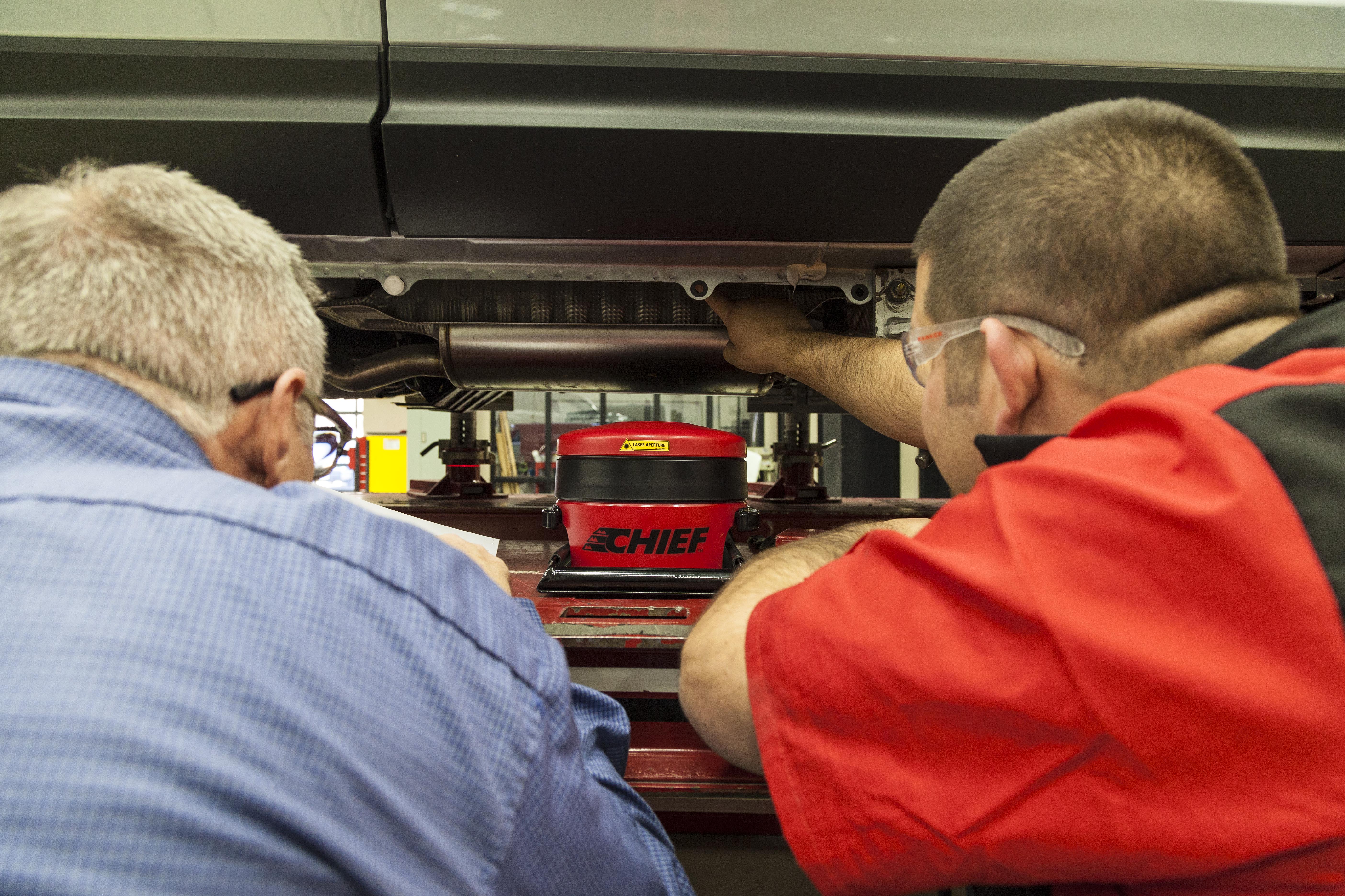 Chief's Meridian Live Mapping System