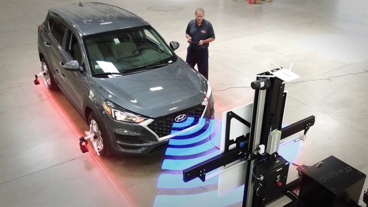 Automated Advanced Driver-Assistance Systems (ADAS) Calibration System