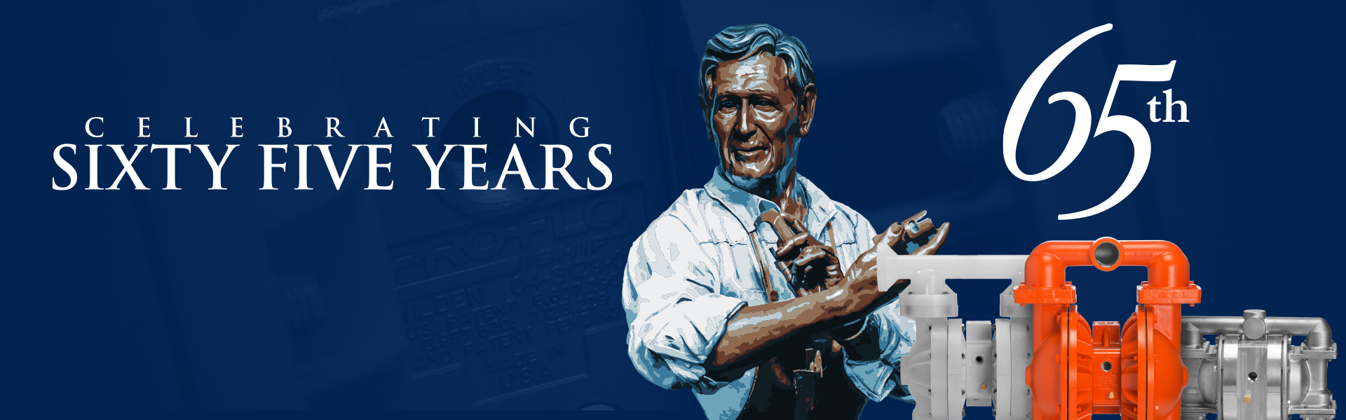 Wilden 65th Anniversary - Website Home Page Banner